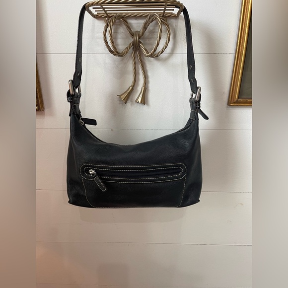 Fossil Hobo-style bag.Black with silver tone hardware
Hobo shoulder bag, - Picture 1 of 11
